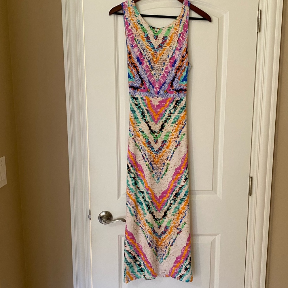 Mara Hoffman maxi dress with tie back